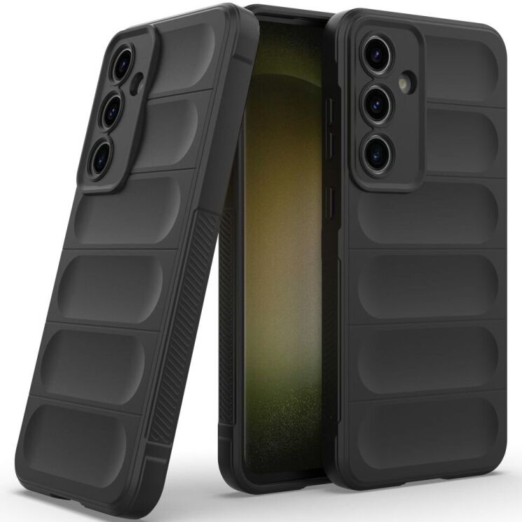 Защитный чехол Deexe Terra Case для Samsung Galaxy S24 FE (S721) - Black: фото 2 из 7
