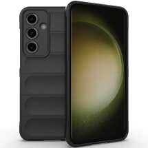 Защитный чехол Deexe Terra Case для Samsung Galaxy S24 FE (S721) - Black: фото 1 из 7
