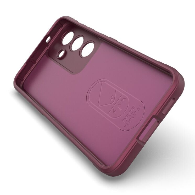 Защитный чехол Deexe Terra Case для Samsung Galaxy S25 Plus (S936) - Wine Red: фото 2 из 6