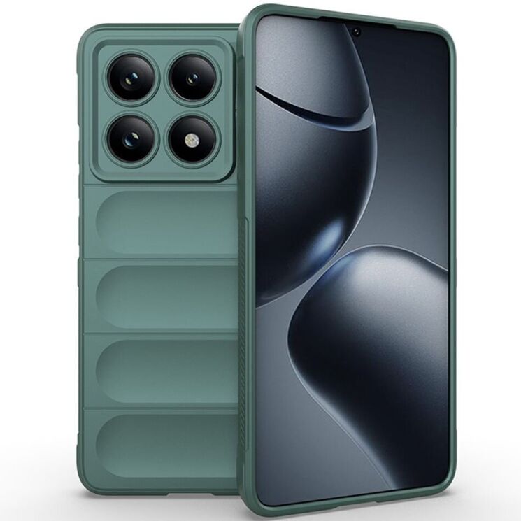 Защитный чехол Deexe Terra Case для Xiaomi 14T Pro - Green: фото 1 из 6
