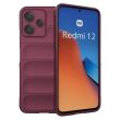 Защитный чехол Deexe Terra Case для Xiaomi Poco M6 Pro 5G / Redmi 12 5G - Wine Red (338511WR)