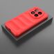 Защитный чехол Deexe Terra Case для Xiaomi Redmi Note 14 Pro Plus - Wine Red (373205WR). Фото 7 из 10
