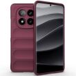 Защитный чехол Deexe Terra Case для Xiaomi Redmi Note 14 Pro Plus - Wine Red (373205WR)