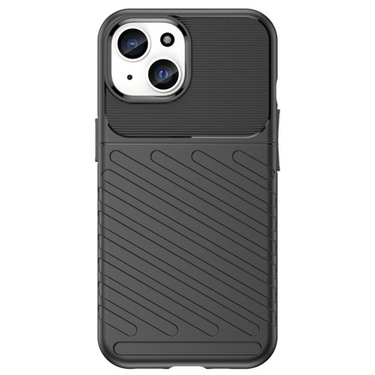 Защитный чехол Deexe Thunder Series для Apple iPhone 15 - Black: фото 2 из 8