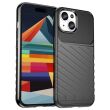 Защитный чехол Deexe Thunder Series для Apple iPhone 15 - Black (329511B)