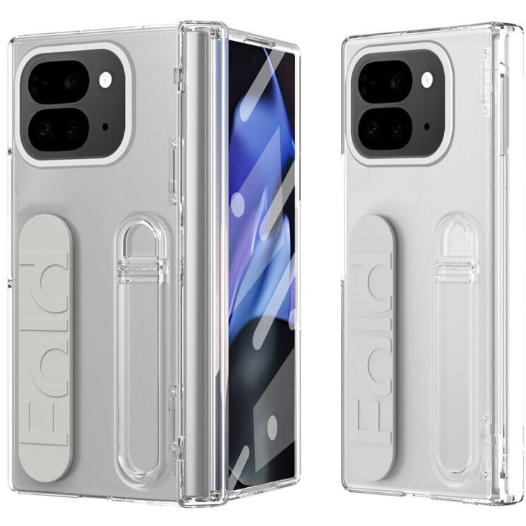 Защитный чехол Deexe Wristband Case для Google Pixel 9 Pro Fold - Transparent: фото 1 из 13