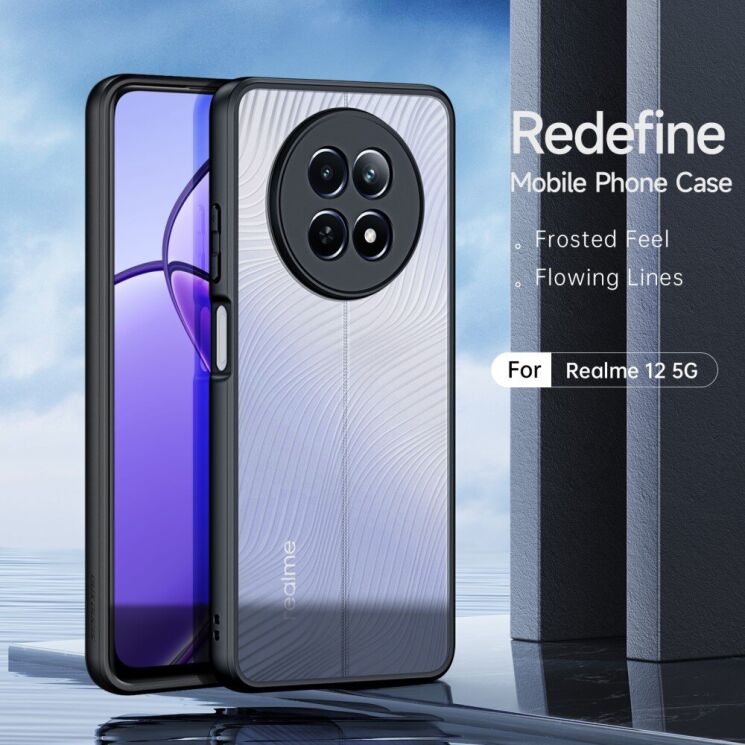 Защитный чехол DUX DUCIS Aimo Series для Realme 12 5G - Black: фото 3 из 13