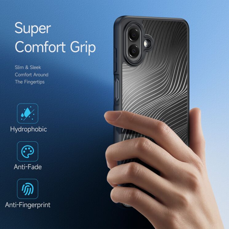 Захисний чохол DUX DUCIS Aimo Series для Samsung Galaxy A07 (A075) - Black: фото 5 з 9