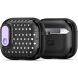 Защитный чехол DUX DUCIS PECM Series для Apple AirPods Pro - Black / Purple (263243BV). Фото 2 из 19
