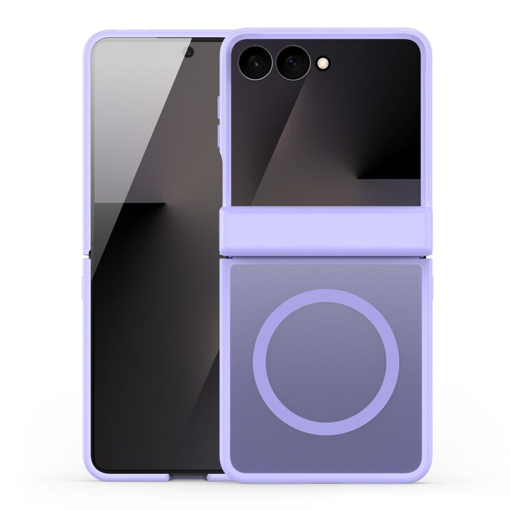 Захисний чохол DUX DUCIS Yind Series MagSafe для Samsung Galaxy Flip 8 - Light Purple (423506LV) Захисний чохол DUX DUCIS Yind Series MagSafe для Samsung Galaxy Flip 8 - Light Purple: фото 2 з 11