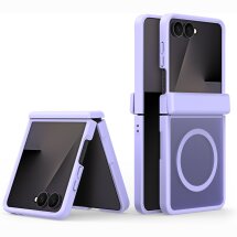 Захисний чохол DUX DUCIS Yind Series MagSafe для Samsung Galaxy Flip 8 - Light Purple: фото 1 з 11