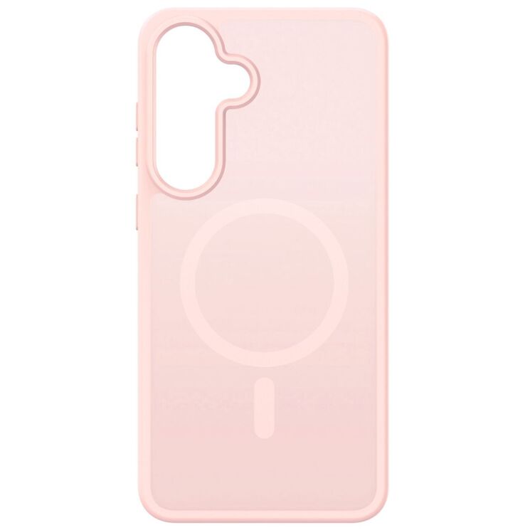 Защитный чехол DUX DUCIS Yind Series MagSafe для Samsung Galaxy S25 FE (S731) - Light Pink: фото 3 из 9
