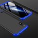 Захисний чохол GKK Double Dip Case для Samsung Galaxy A01 (A015) - Black / Blue (264248BL). Фото 2 з 8