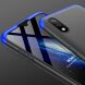 Захисний чохол GKK Double Dip Case для Samsung Galaxy A01 (A015) - Black / Blue (264248BL). Фото 3 з 8