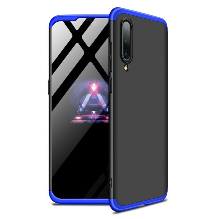 Защитный чехол GKK Double Dip Case для Xiaomi Mi 9 - Black / Blue (225149BL) Защитный чехол GKK Double Dip Case для Xiaomi Mi 9 - Black / Blue: фото 1 из 13