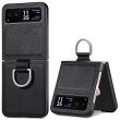 Защитный чехол GKK Leather Cover для Motorola Razr 40 - Black (336507B)