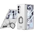 Защитный чехол GKK Ring Shell для Samsung Galaxy Fold 6 - Silver (357606S)
