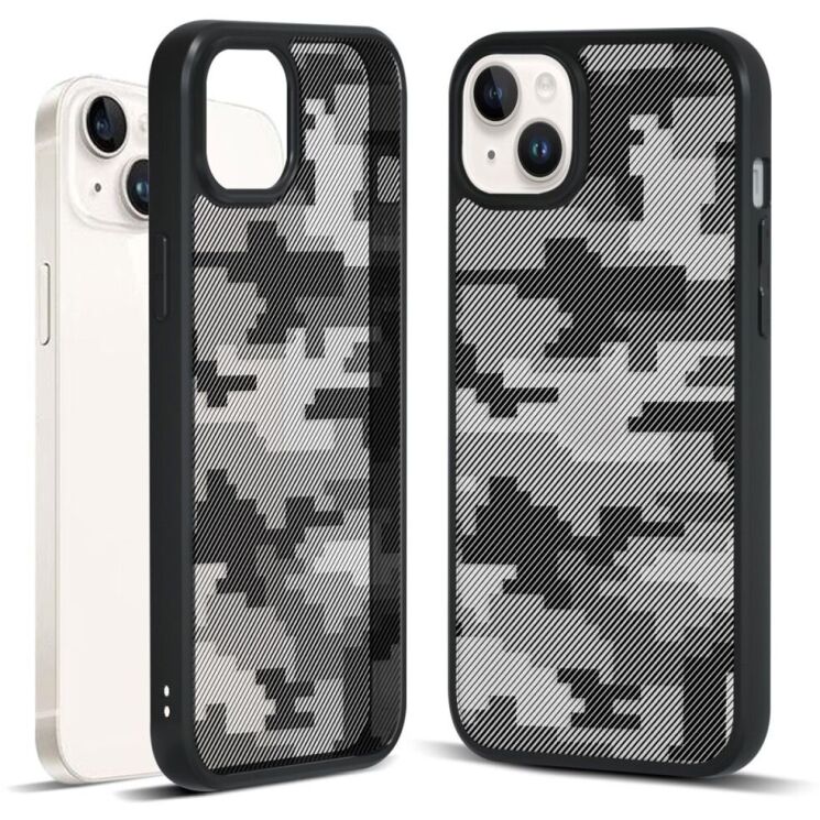 Защитный чехол IBMRS Military для Apple iPhone 13 - Grid Camouflage: фото 1 из 8