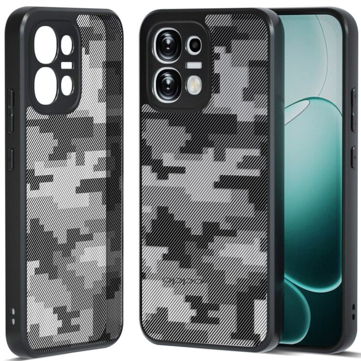 Захисний чохол IBMRS Military для OPPO A6 Pro - Grid Camouflage: фото 1 з 7