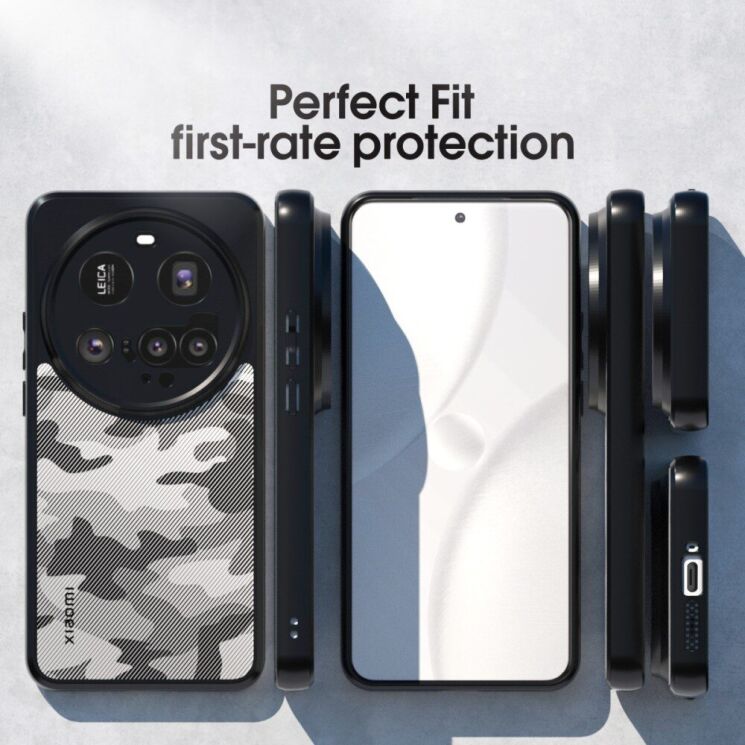 Захисний чохол IBMRS Military для Xiaomi 15 Ultra - Artistic Camouflage: фото 3 з 7