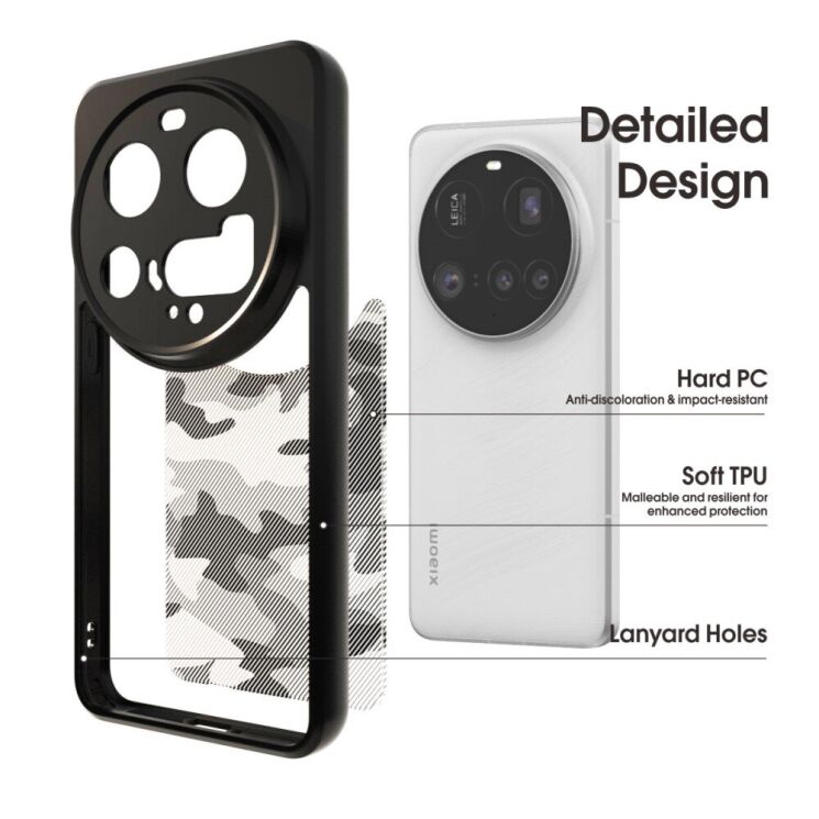 Захисний чохол IBMRS Military для Xiaomi 15 Ultra - Artistic Camouflage: фото 4 з 7
