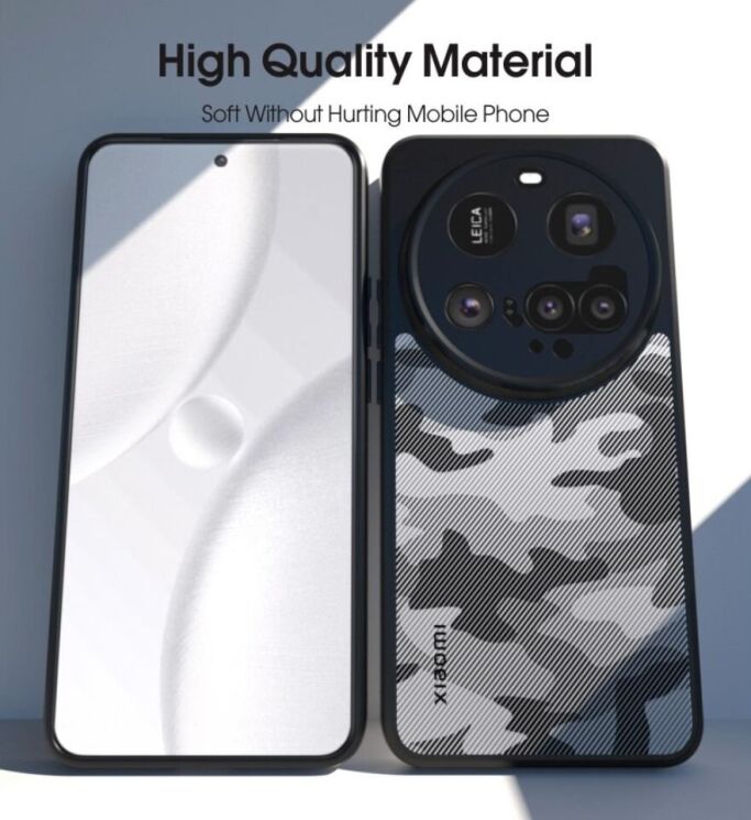 Захисний чохол IBMRS Military для Xiaomi 15 Ultra - Artistic Camouflage: фото 6 з 7