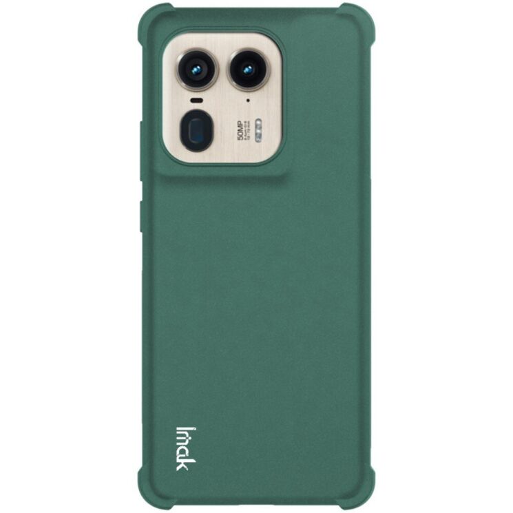 Защитный чехол IMAK Airbag Sand Case для Motorola Edge 50 Ultra - Green: фото 2 из 10