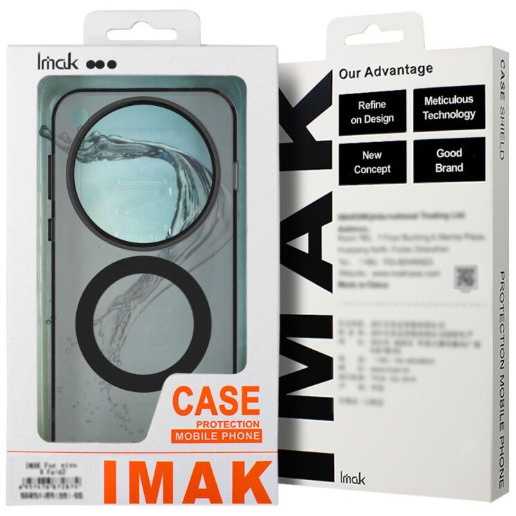 Захисний чохол IMAK Candy Series Magnetic для Samsung Galaxy A17 (A175) - Black: фото 9 з 9