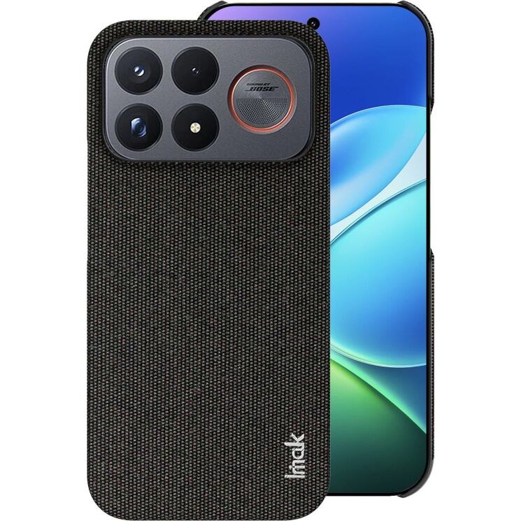 Защитный чехол IMAK Fabric Case для Xiaomi Poco F9 Ultra - Black (430130B) Защитный чехол IMAK Fabric Case для Xiaomi Poco F9 Ultra - Black: фото 2 из 8