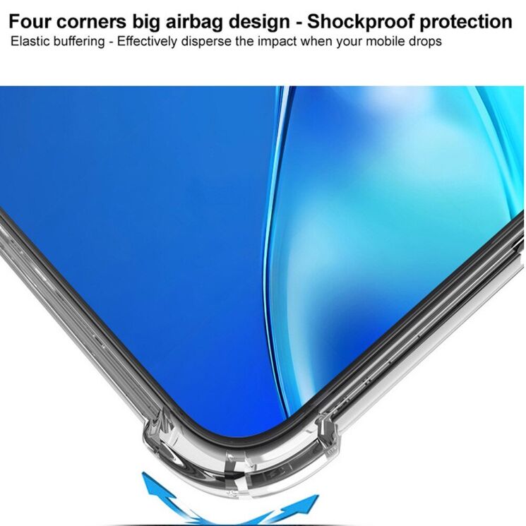 Защитный чехол IMAK Space Shield для Samsung Galaxy A56 (A566) - Transparent: фото 7 из 8