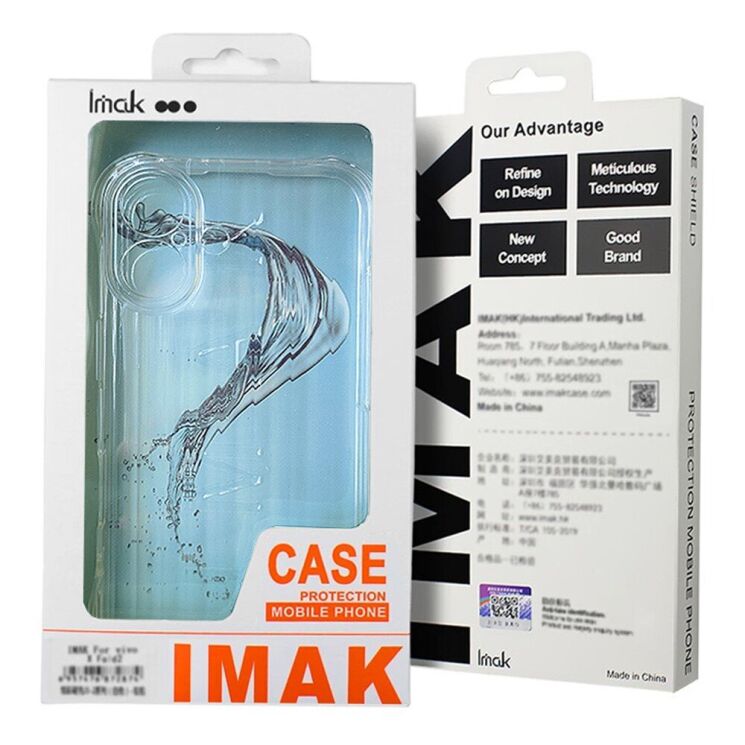 Защитный чехол IMAK Space Shield для Samsung Galaxy A56 (A566) - Transparent: фото 4 из 8