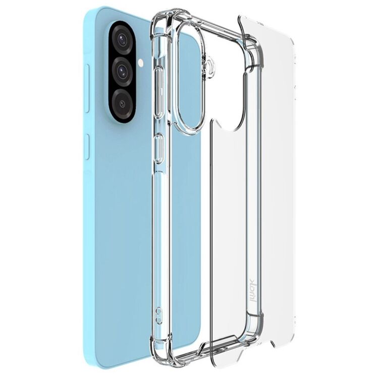 Защитный чехол IMAK Space Shield для Samsung Galaxy A56 (A566) - Transparent: фото 2 из 8