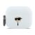 Захисний чохол Karl Lagerfeld Silicone Karl Head 3D для AirPods Pro 3 (KLAP3RUNIKH) - White: фото 1 з 4