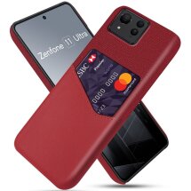 Защитный чехол KSQ Business Pocket для ASUS Zenfone 11 Ultra - Red: фото 1 из 4
