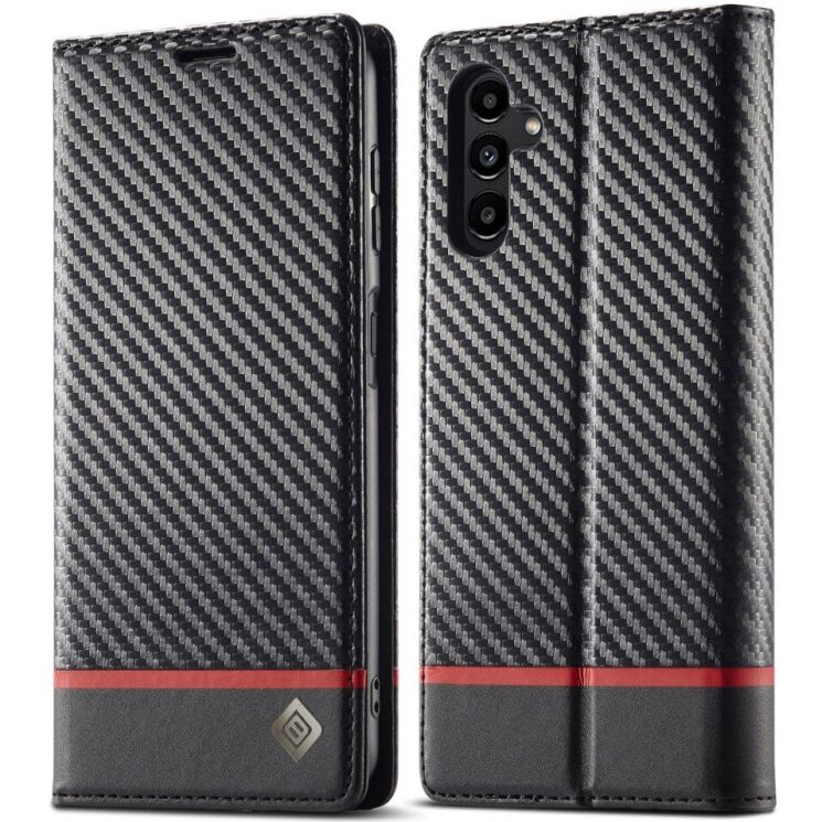 Защитный чехол LC.IMEEKE Carbon Fiber для Samsung Galaxy S24 FE (S721) - Horizontal Stripe: фото 1 из 13