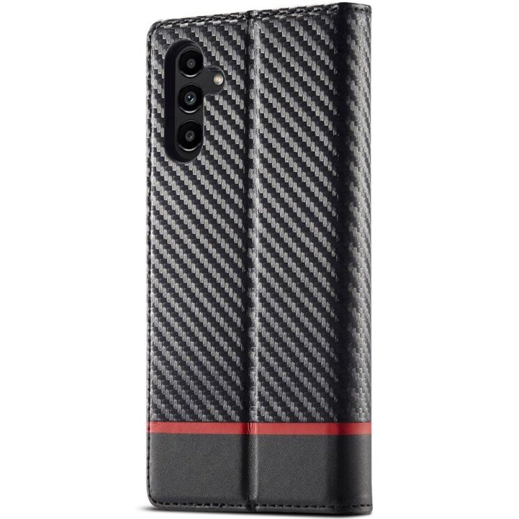 Защитный чехол LC.IMEEKE Carbon Fiber для Samsung Galaxy S24 FE (S721) - Horizontal Stripe: фото 5 из 13