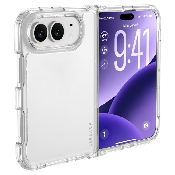 Защитный чехол LEREACH TOC Crystal Series (FF) для iPhone Duo - Transparent (435024T) Защитный чехол LEREACH TOC Crystal Series (FF) для iPhone Duo - Transparent: фото 4 из 18
