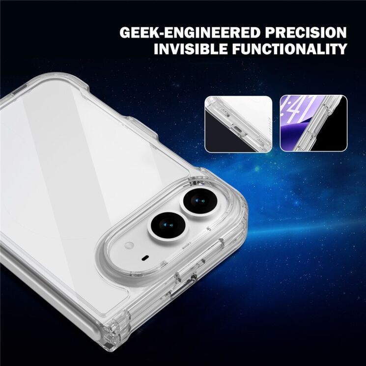 Защитный чехол LEREACH TOC Crystal Series (FF) для iPhone Duo - Transparent (435024T) Защитный чехол LEREACH TOC Crystal Series (FF) для iPhone Duo - Transparent: фото 15 из 18