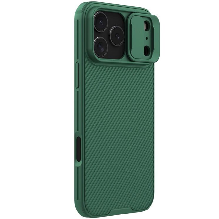 Захисний чохол NILLKIN CamShield Pro для Apple iPhone 17 Pro Max - Green: фото 2 з 17