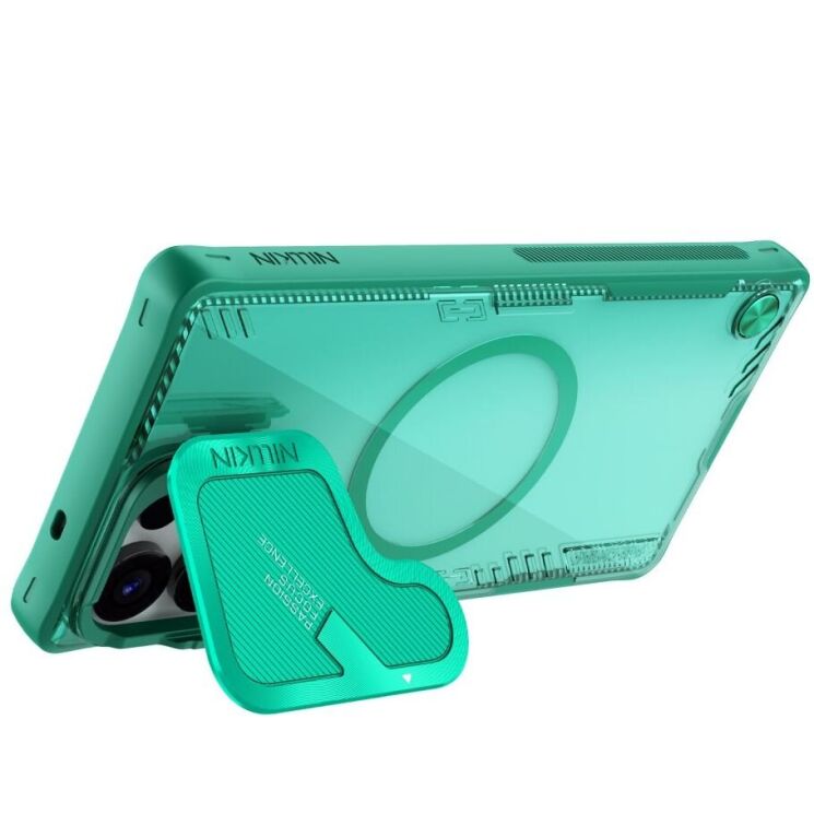 Защитный чехол NILLKIN Iceblade Prop для Samsung Galaxy S25 Ultra (S938) - Green: фото 5 из 18
