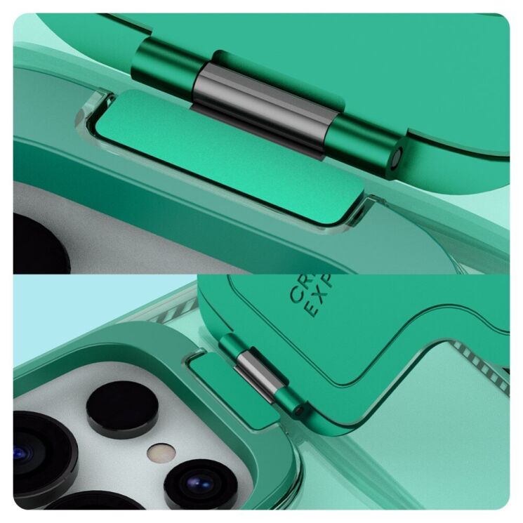 Защитный чехол NILLKIN Iceblade Prop для Samsung Galaxy S25 Ultra (S938) - Green: фото 14 из 18