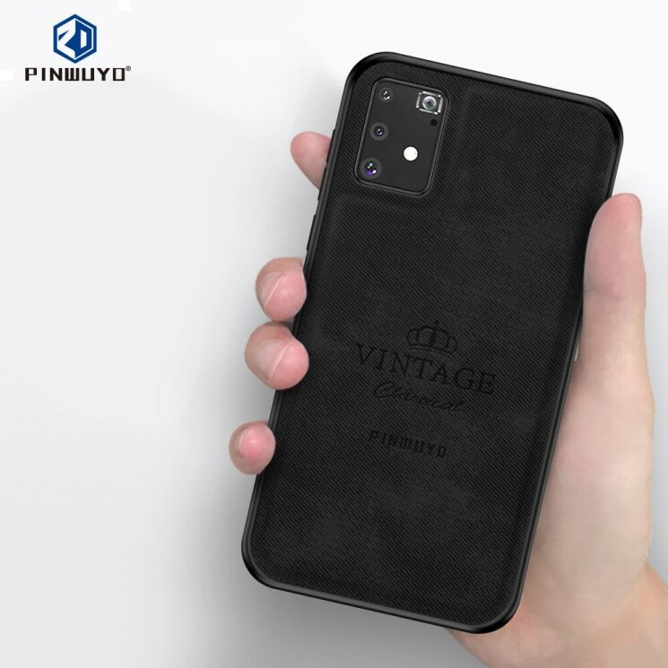 Захисний чохол PINWUYO Vintage Series для Samsung Galaxy S10 Lite (G770) - Black (264042B) Захисний чохол PINWUYO Vintage Series для Samsung Galaxy S10 Lite (G770) - Black: фото 3 з 14