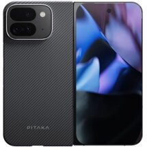 Защитный чехол Pitaka Ultra-Slim Case для Google Pixel 9 Pro Fold (GFB2403) - 600D Black / Grey: фото 1 из 11
