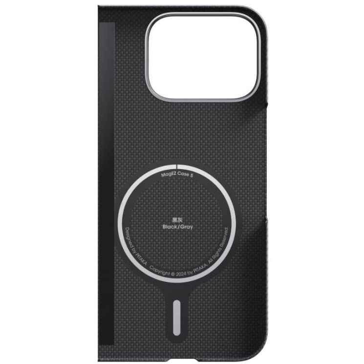 Захисний чохол Pitaka Ultra-Slim Case для Google Pixel 9 Pro Fold (GFB2403) - 600D Black / Grey: фото 3 з 11