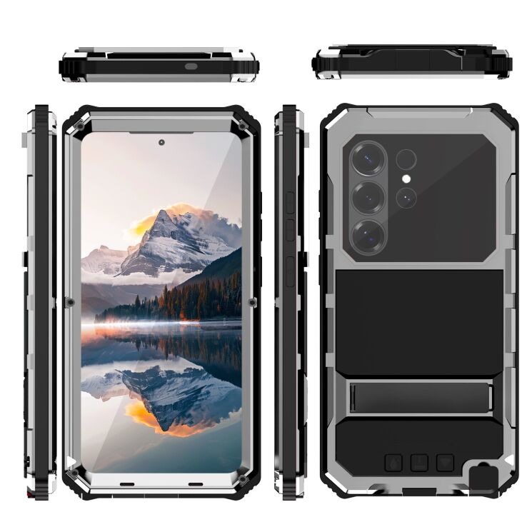 Захисний чохол R-JUST Armor Core для Samsung Galaxy S26 Ultra (S948) - Black: фото 8 з 8