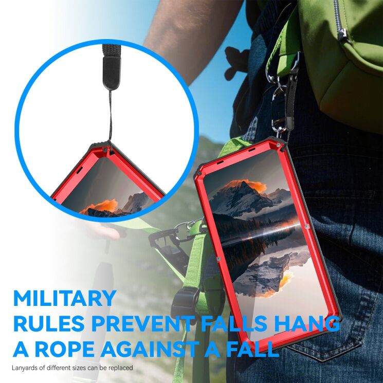 Захисний чохол R-JUST Armor Core для Samsung Galaxy S26 Ultra (S948) - Black: фото 4 з 8