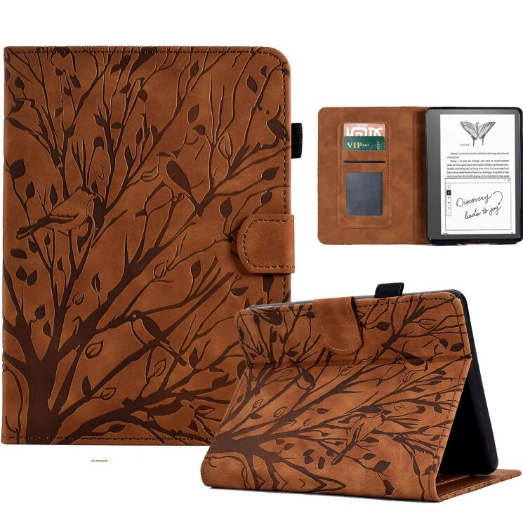 Защитный чехол Reframe Branches Case для Amazon Kindle 11th (2022/2024) - Brown: фото 1 из 10