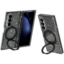 Защитный чехол Reframe Glitter Stand Case для Samsung Galaxy Fold 8 Ultra - Black: фото 1 из 5