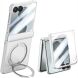 Захисний чохол Reframe Ring Stand Case для Samsung Galaxy Flip 8 - Silver (423518S). Фото 1 з 13
