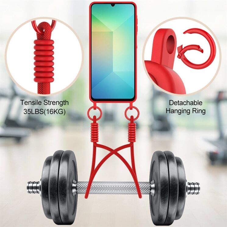 Захисний чохол Reframe Silicone Holder для Samsung Galaxy A07 (A075) - Black: фото 4 з 7